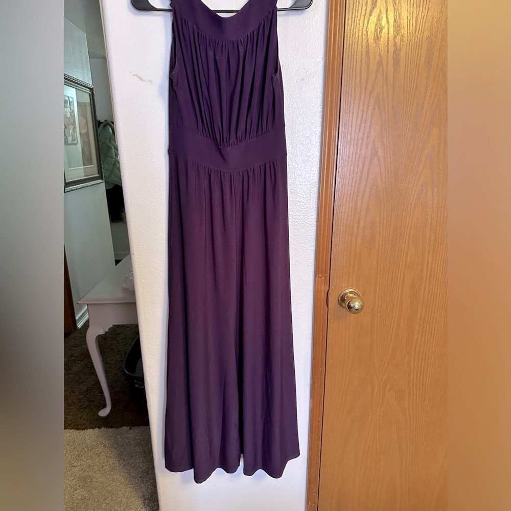 New Really pretty plum color dress.
